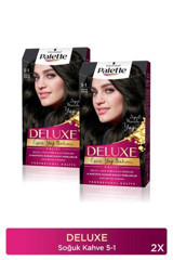 Palette Deluxe 5-1 Soğuk Kahve Krem Saç Boyası 2x50 ml