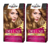 Palette Deluxe 7-65 Altın Parıltı Toffee Krem Saç Boyası 2x50 ml