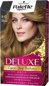 Palette Deluxe 8-0 Bal Köpüğü Krem Saç Boyası 12x50 ml