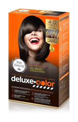 Bee Beauty Deluxe Color 4-0 Orta Kahve Krem Saç Boyası 50 ml