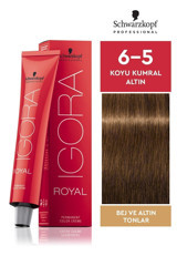 Schwarzkopf Igora Royal 6-5 Koyu Kumral Altın Krem Saç Boyası 60 ml