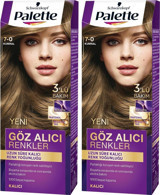 Palette Göz Alıcı 7-0 Kumral Krem Saç Boyası 50 ml