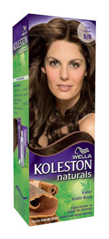 Wella Koleston Naturals 5-0 Açık Kahve Organik Amonyaksız Vegan Krem Saç Boyası 50 ml
