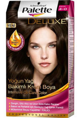 Palette Deluxe 4-0 Kahve Krem Saç Boyası 2x50 ml