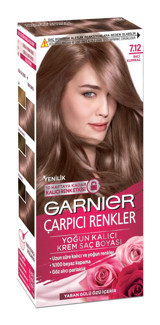 Garnier Çarpıcı Renkler 7-12 İnci Kumral Krem Saç Boyası 50 ml