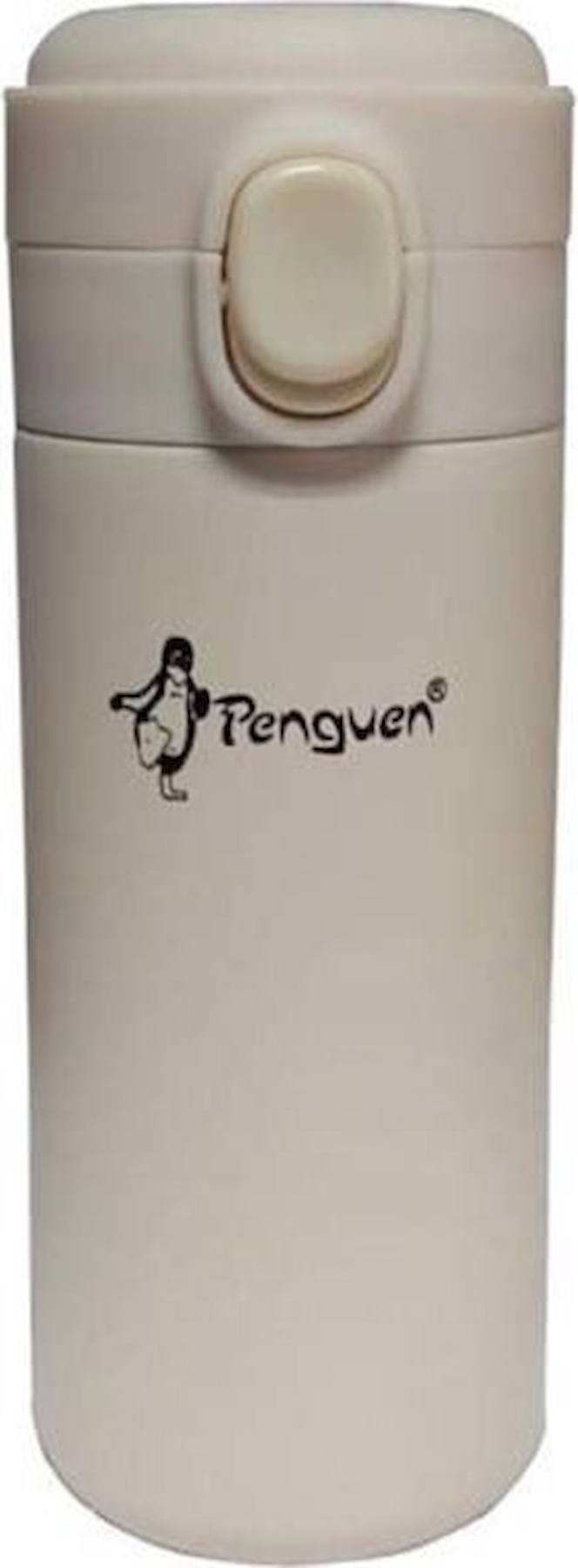 Penguen 1040 Çelik 400 ml Outdoor Termos Krem