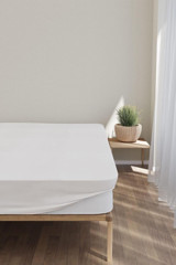 Bebesi Fitted Pamuk Sıvı Geçirmez 70x110 cm Tek Kişilik Alez