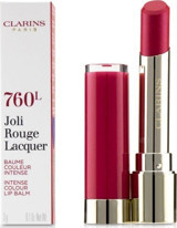 Clarins Joli Rouge Lacquer 760 Pink Parlak Krem Lipstick Ruj
