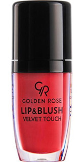 Golden Rose Velvet Touch 6 Real Red Parlak Likit Fırçalı Ruj