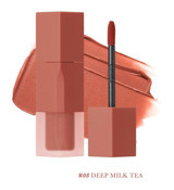 Clio Chiffon Blur Tint 8 Deep Milk Tea Saten Likit Fırçalı Ruj