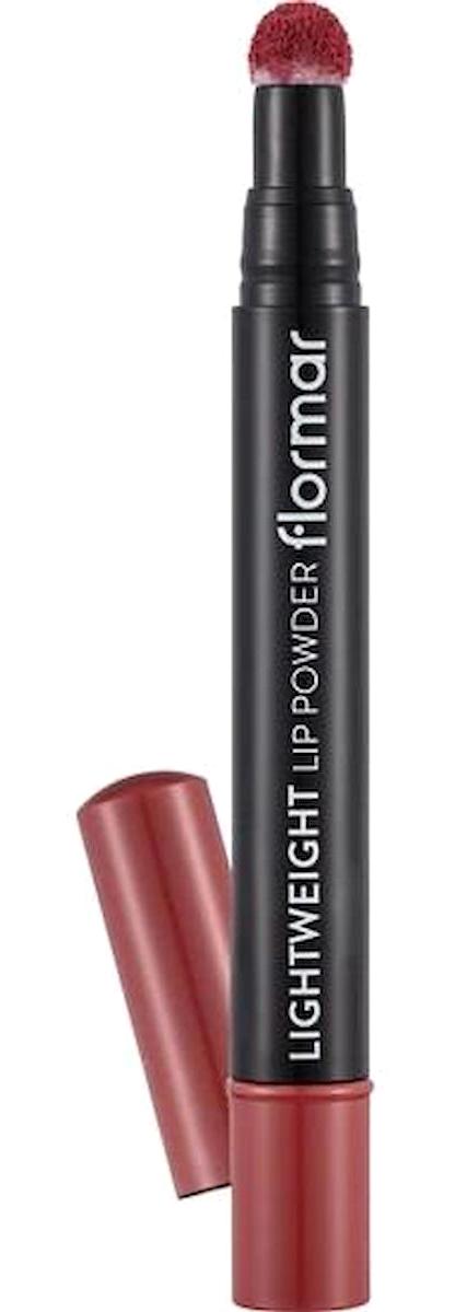 Flormar Lightweight Lip Powder 6 Precius Mat Likit Fırçalı Ruj