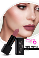 Pierre Cardin Retro 139 Red Mat Krem Lipstick Ruj