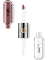 Kiko Milano Unlimited Double Touch 121 Mor Parlak Likit Fırçalı Ruj