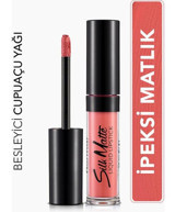 Flormar Silk Matte 13 Sıcak Pembe Mat Likit Fırçalı Ruj