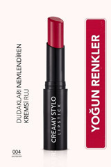 Flormar Creamy Stylo 4 Raspberry Parlak Krem Lipstick Ruj