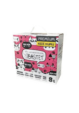 Bastet Natural Bastet Topaklanan İnce Taneli Bentonit Kedi Kumu 8 lt