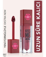Flormar Kiss Me More 7 Rosa Kalıcı Mat Likit Fırçalı Ruj