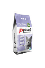 Petsand Lavanta Kokulu Topaklanan Kalın Taneli Bentonit Kedi Kumu 10 lt