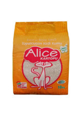 Alice Bebek Pudrası Kokulu Topaklanan Kalın Taneli Bentonit Kedi Kumu 10 kg