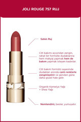 Clarins Joli Rouge 752 Parlak Krem Lipstick Ruj