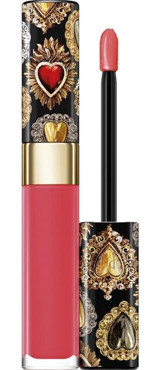 Dolce&Gabbana Shinissimo High Shine 410 Coral Parlak Likit Fırçalı Ruj