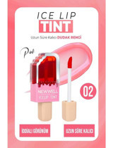 New Well Ice Lip Tint 2 Pink Parlak Likit Fırçalı Ruj