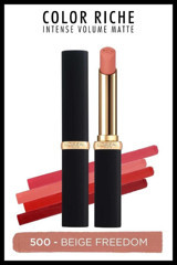 L’Oréal Paris Color Riche Intense Volume 500 Beige Intense Mat Krem Lipstick Ruj