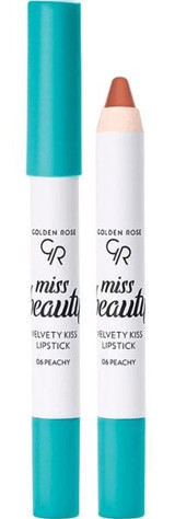 Golden Rose Miss Beauty Velvety Kiss 6 Mat Krem Kalem Ruj
