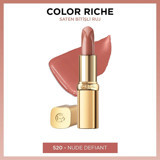 L’Oréal Paris Color Riche 520 Nude Saten Krem Lipstick Ruj