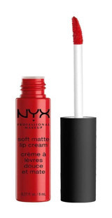 Nyx Soft Matte Lip Cream 14 Amsterdam Mat Likit Fırçalı Ruj