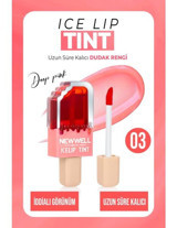 New Well Ice Lip Tint 3 Pink Parlak Likit Fırçalı Ruj