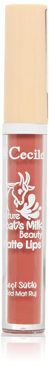 Cecile Nature Goat'S Milk Beauty 5 Mat Likit Fırçalı Ruj