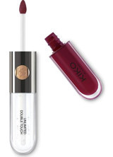 Kiko Milano Unlimited Double Touch 122 Bordo Parlak Likit Fırçalı Ruj