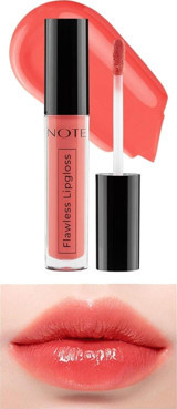 Note Flawless 6 Tasty Candy Pembe Parlak Likit Fırçalı Ruj