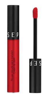 Sephora Cream Lip Stain 1 Red Kalıcı Mat Likit Fırçalı Ruj