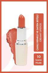 Farmasi Creamy 10 Nude Parlak Krem Lipstick Ruj