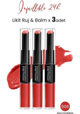 L’Oréal Paris Infaillible 24H 506 Red Likit Fırçalı Ruj