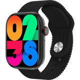 Bunnys HK9 Pro Plus Android GPS 46 mm Silikon Kordon Kare Erkek Akıllı Saat Siyah