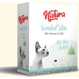 Natura Aloe Vera Kokulu Topaklanan İnce Taneli Bentonit Kedi Kumu 10 lt