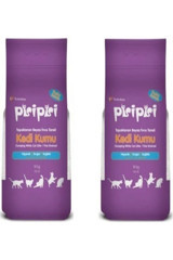 Eczacıbaşı Pisipisi Bebek Pudrası Kokulu Topaklanan İnce Taneli Bentonit Kedi Kumu 2x10 kg