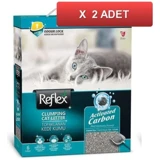 Reflex Topaklanan İnce Taneli Aktif Karbonlu Bentonit Kedi Kumu 12 lt