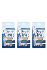 Proline Kokusuz Topaklanan İnce Taneli Bentonit Kedi Kumu 3x10 lt