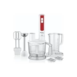 King Verso 600 ml Plastik Hazneli Çift Bıçaklı Blender Seti Beyaz