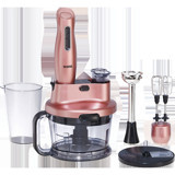 Vestel Tarçın 5000 R 900 ml Plastik Hazneli Turbolu 4 Bıçaklı 3'lü Blender Seti Rose Gold