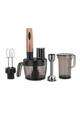 Korkmaz Vertex Multi 1750 ml Plastik Hazneli Buz Kırıcılı Çift Bıçaklı 4'lü Blender Seti Inox