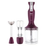 Fakir Trinity 700 ml Plastik Hazneli Buz Kırıcılı Turbolu 4 Bıçaklı 3'lü Blender Seti Mor