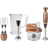 Tefal Activflow Pro 1500 ml Plastik Hazneli 4 Bıçaklı 3'lü Blender Seti Karamel