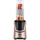Fakir Dynamic 2'in 1 570 ml Plastik Hazneli Buz Kırıcılı Çift Bıçaklı Kişisel İkili Mini El Blender Rose
