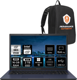 Asus Expertbook B1502CBA BQ0254 Harici Intel Iris Xe Graphics Eligible Intel Core i5 1235U 16 GB Ram 2 + 2 TB SSD 15.6 inç Full HD Windows 11 Home Laptop + PER4 Çanta