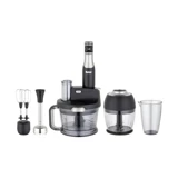 Fakir Speed Quadro 1500 ml Plastik Hazneli Turbolu 4 Bıçaklı Blender Seti Siyah